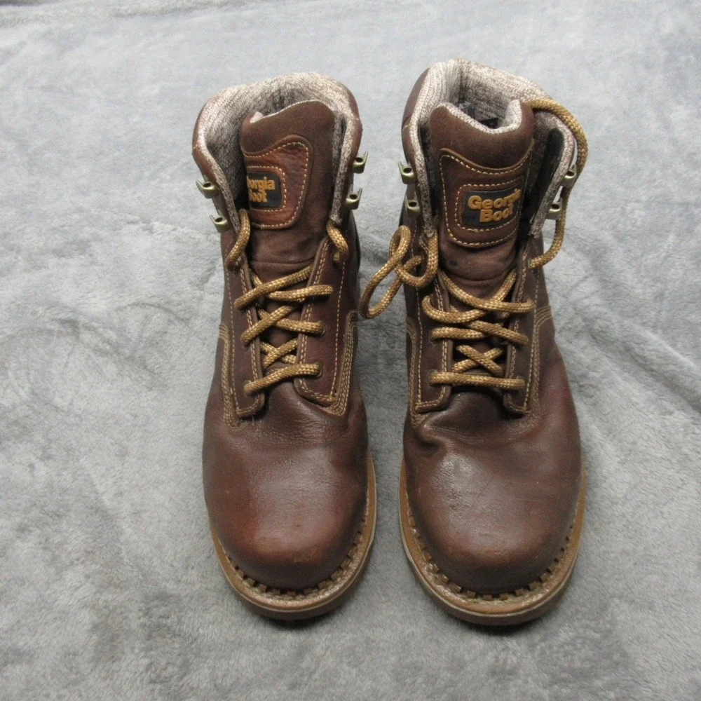 Georgia Boot Men 12M Boots Brown 6
